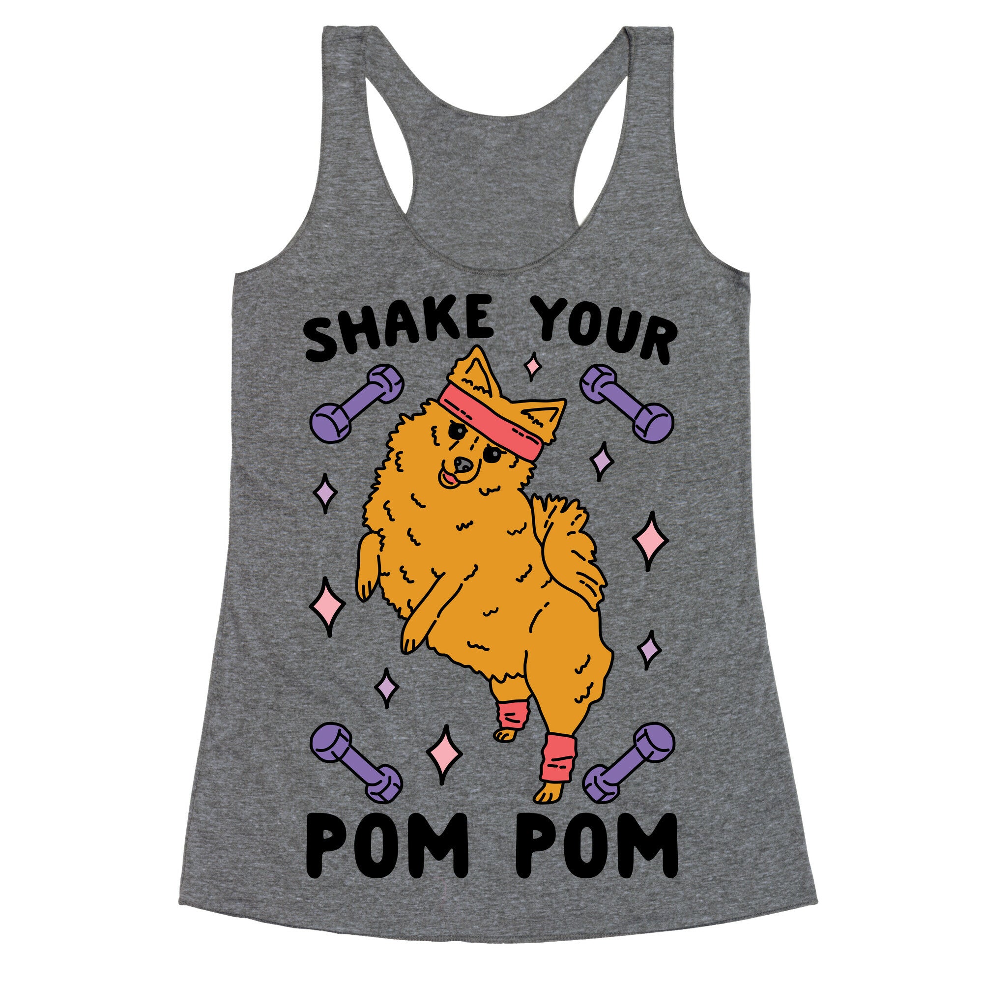 Shake Your Pom Pom Racerback Tank